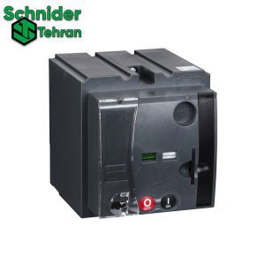 موتور کلید اتوماتیک اشنایدر الکتریک سری NSX400-630 ولتاژ ۱۱۰ تا ۱۳۰ ولت AC