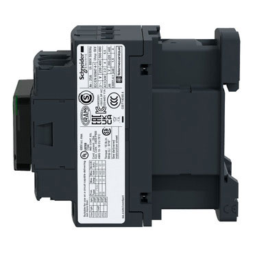 کنتاکتور 9 آمپر اشنایدر 110 ولت AC با کد فنی بوبین LXD1F7