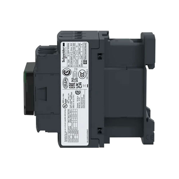 کنتاکتور اشنایدر 18 آمپر 110 ولت AC با کد فنی بوبین LXD1F7